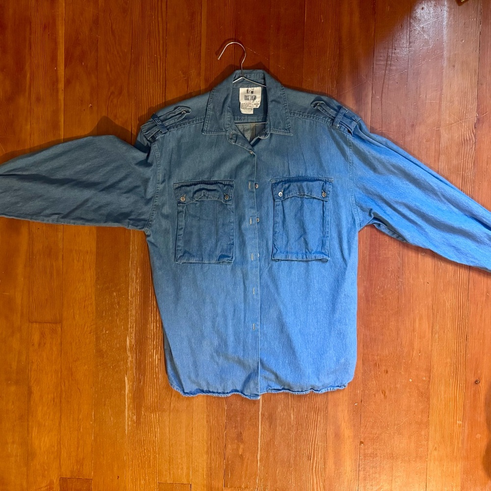 Vintage Classic Denim Shirt
